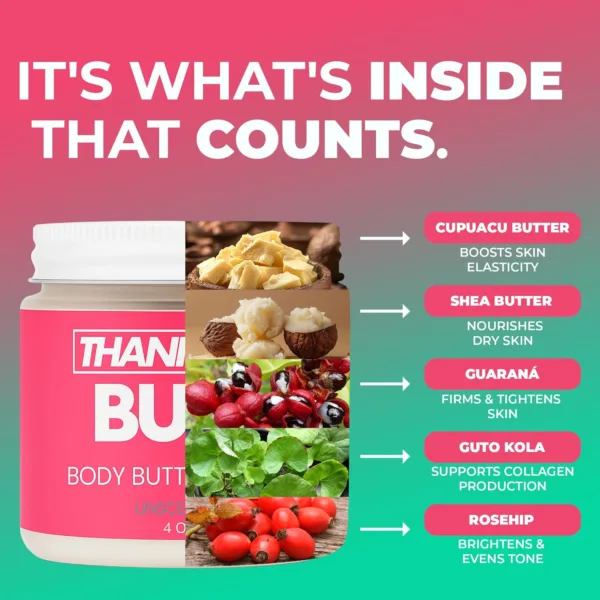Brazilian Bum Body Butter Cream - Image 2